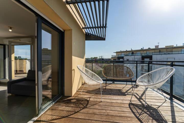 Bordeaux Merignac Appartement 2 Pieces - 2 Terrasses Zewnętrze zdjęcie